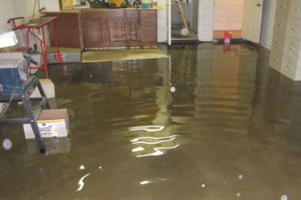 Basement flooding repair and restoration service