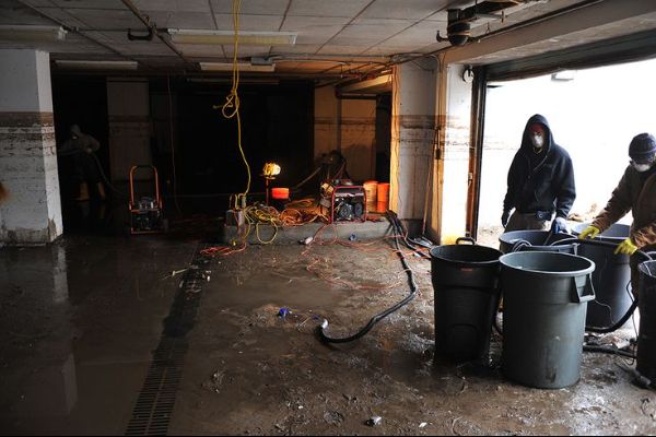 Frisco property flood cleanup and drying