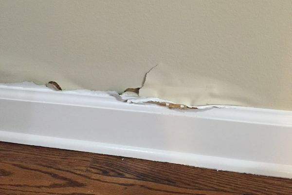 Home 18 Drywall water damage