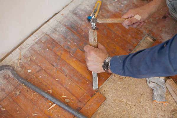 Home 22 Subfloor water damage