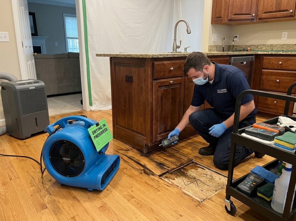  Water Damage Restoration in Belmont Woods