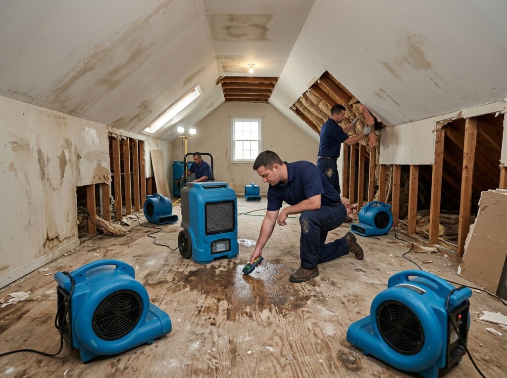 Water Damage Restoration in Dominion at Panther Creek