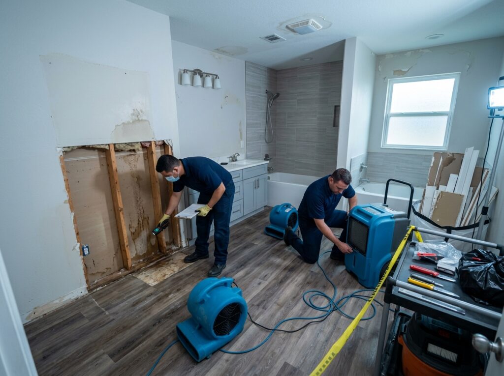 Water Damage Restoration in Estates on Legacy