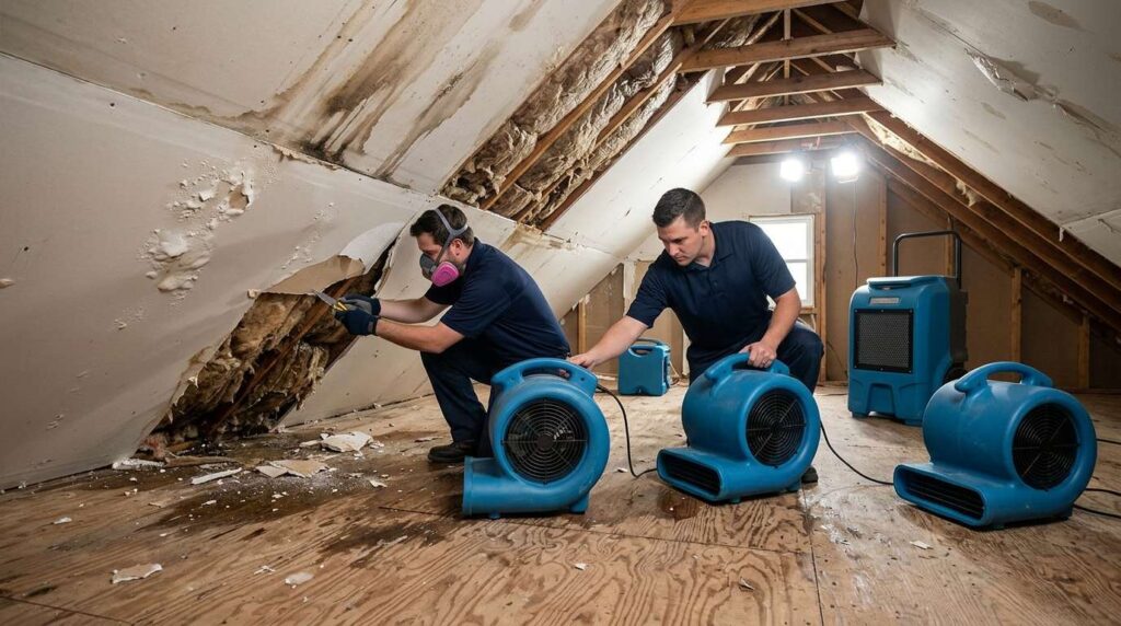 Water Damage Restoration in Kings Garden