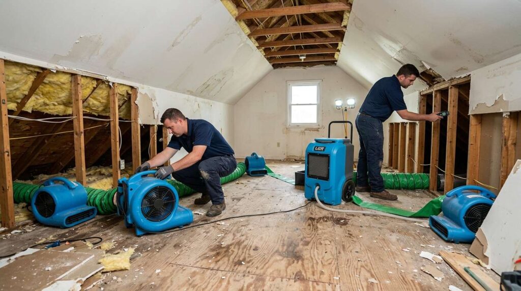 Water Damage Restoration in Knolls of Frisco