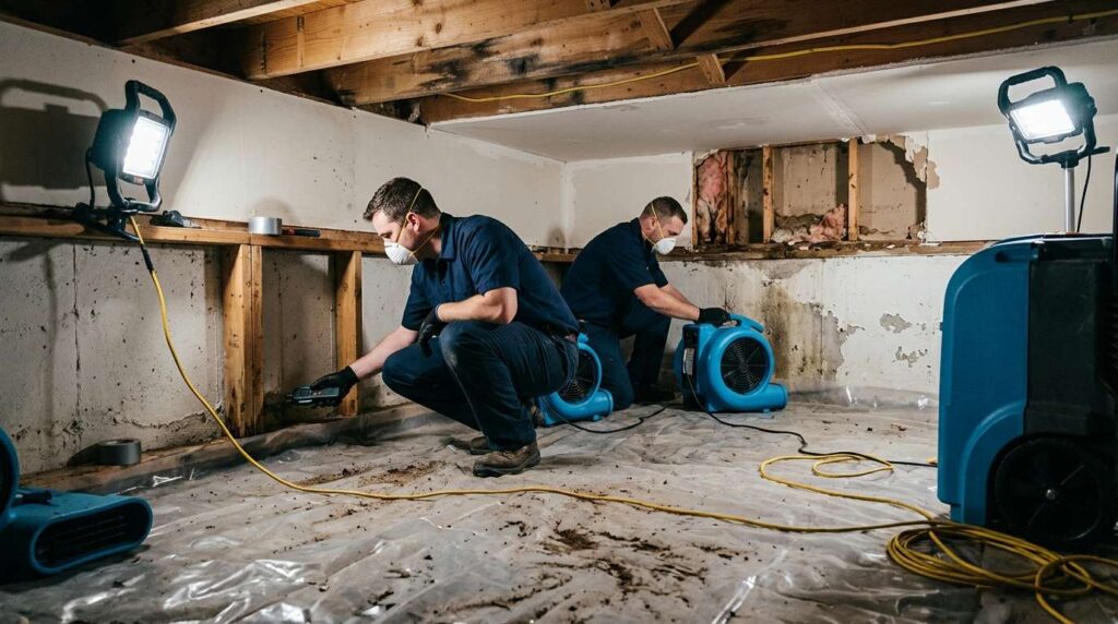 Water Damage Restoration in Lakes of Preston Vineyards