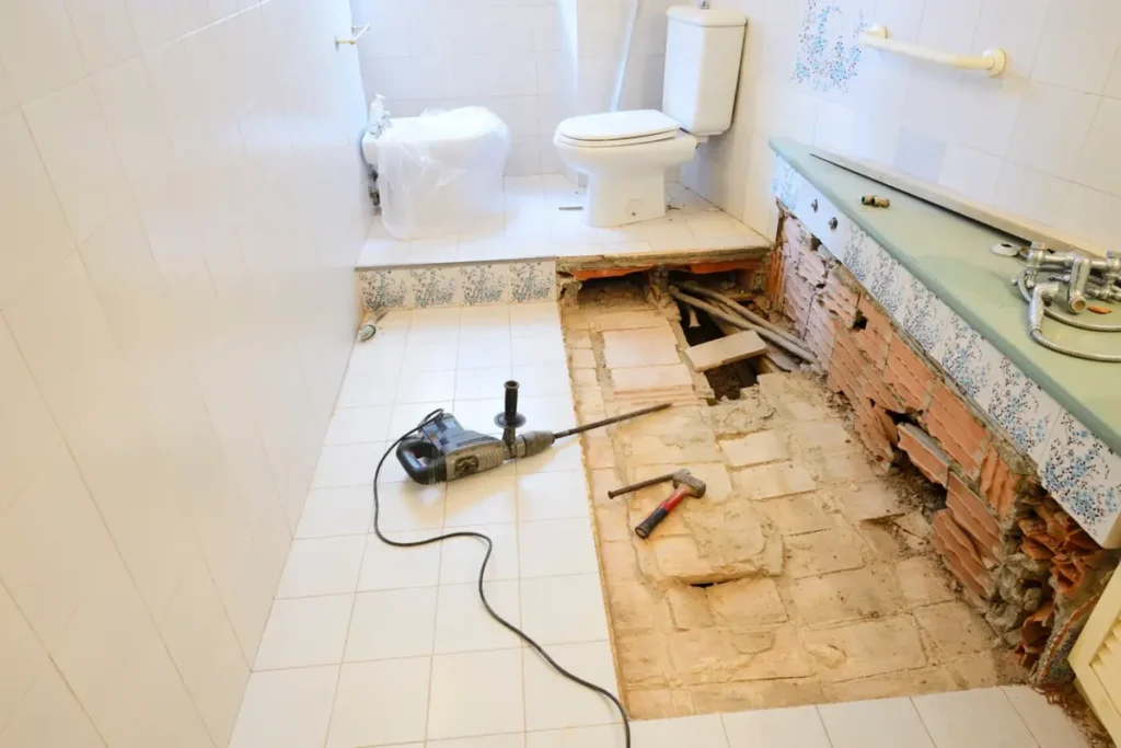 Home 28 Bathroom Water Damage Restoration